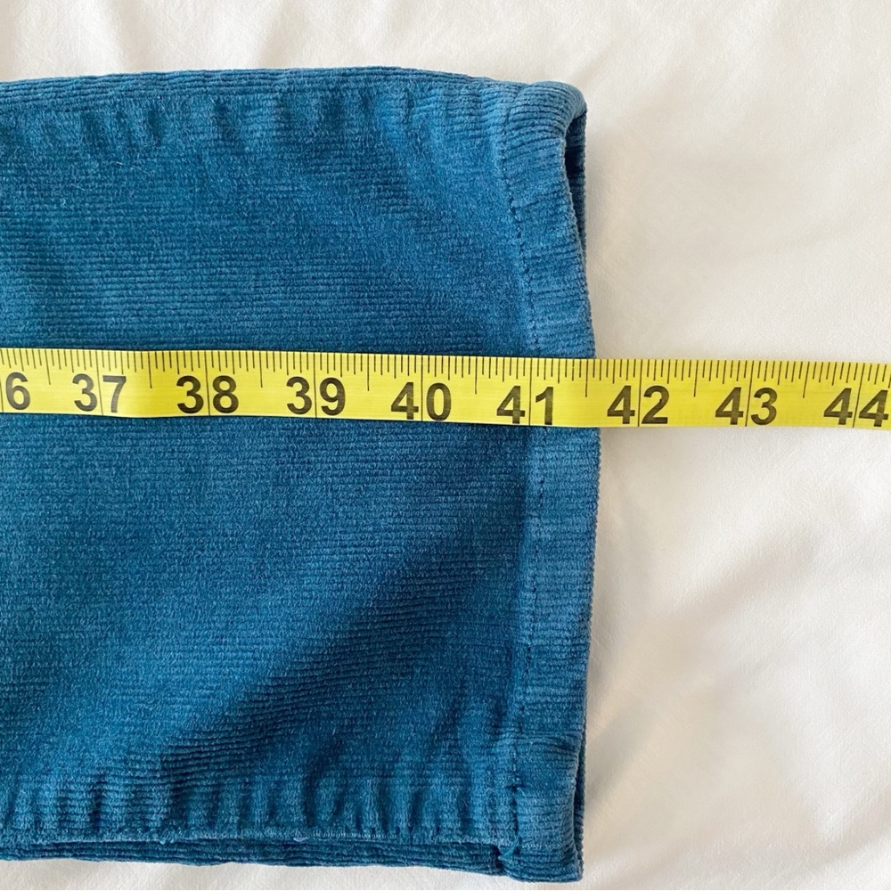 Women’s Patagonia Teal Corduroyed Straight Leg Pants. Size 24 (00) - Picture 10 of 12
